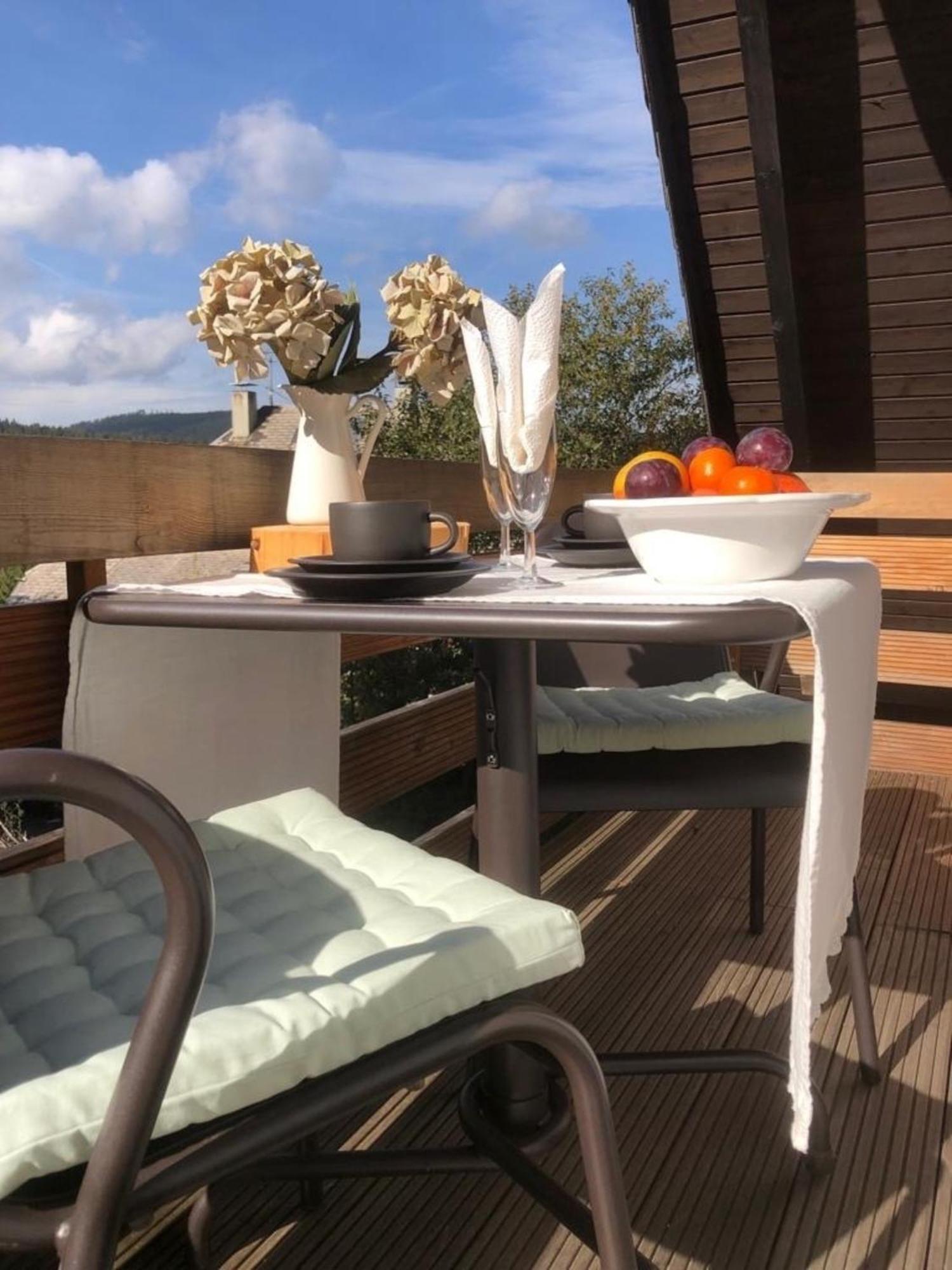 Ferienwohnung Seeblick Nr 4 2-Zimmer, Baerental, Feldberg Rotwasser Exteriör bild